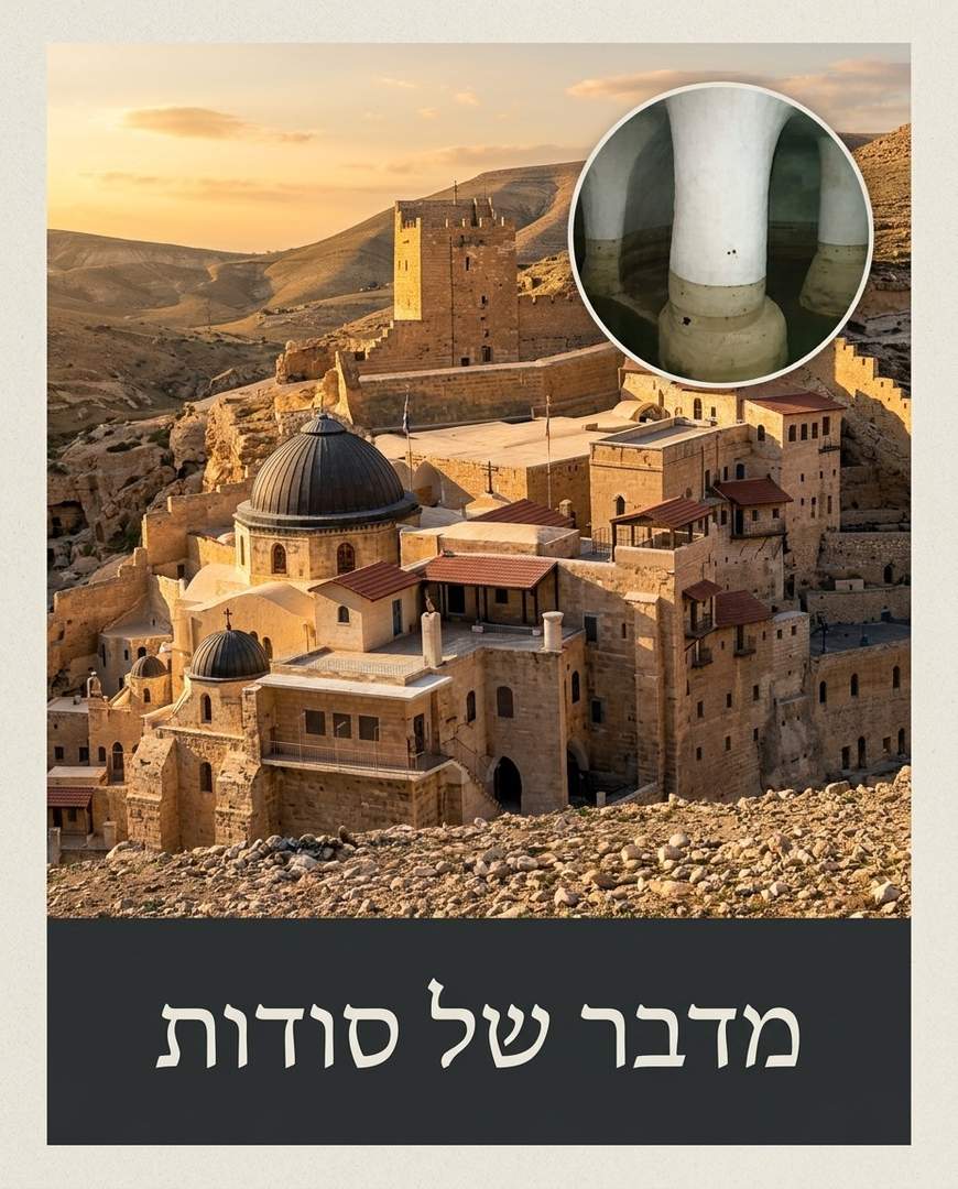 טיולי ג'יפים למנזר המרסבא עם תגליות Tagliyot