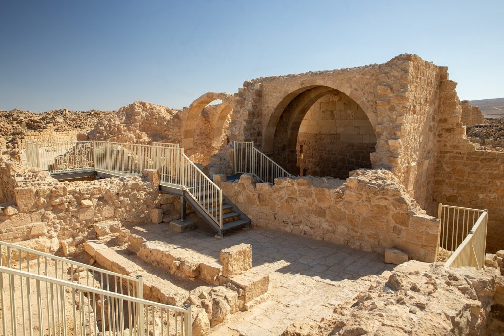 שרידי העיר שבטה בנגב